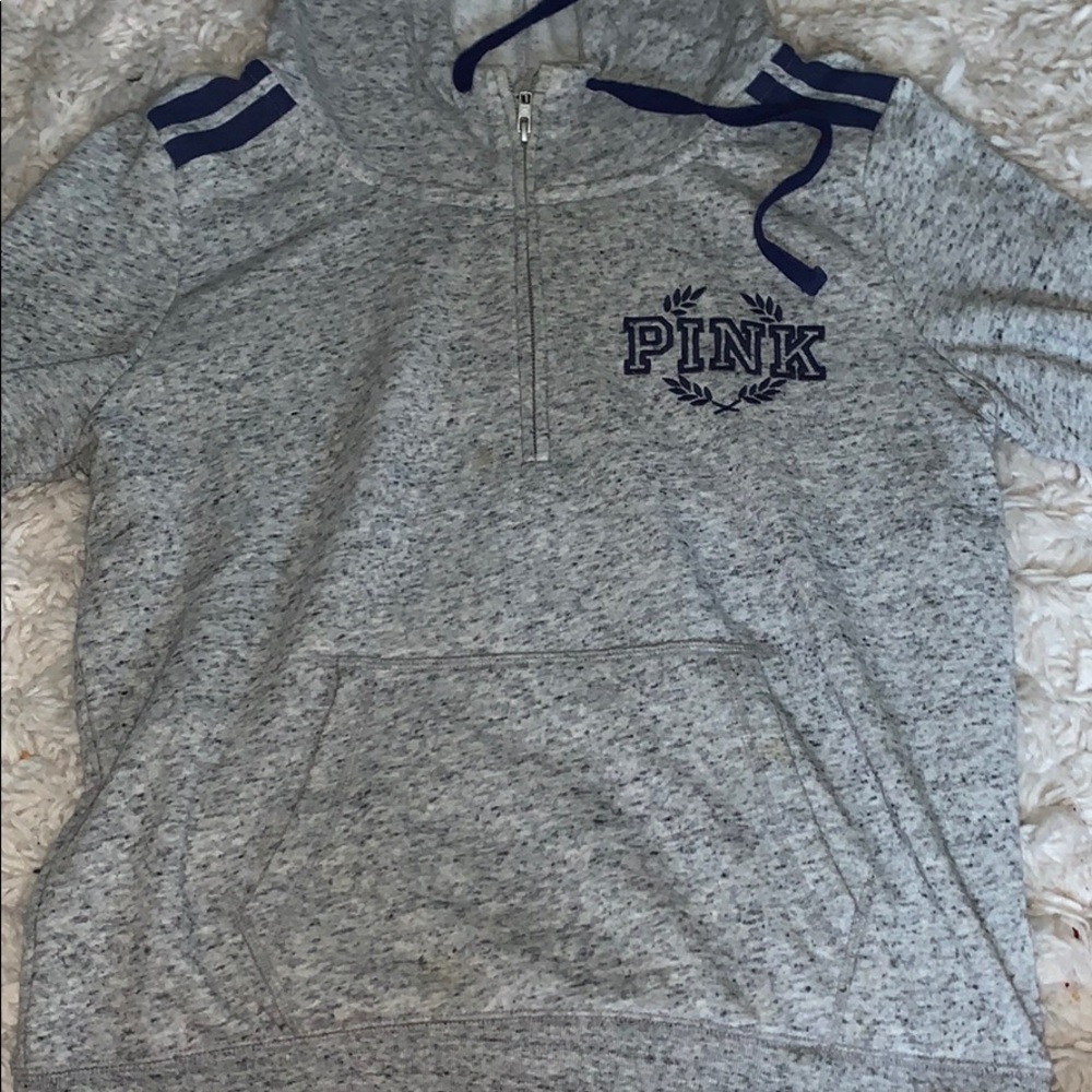 Grey PINK sweatshirt!!